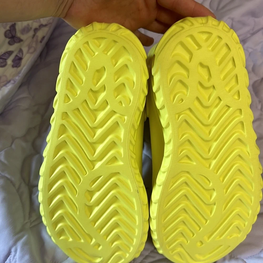 adidas Women’s Neon Yellow Winter Rain Boots